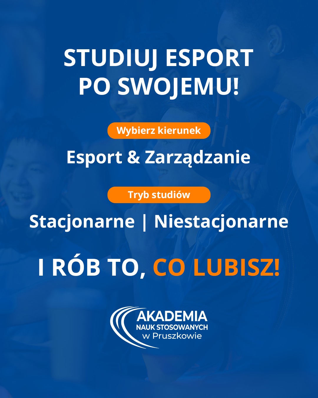 Grasz, oglądasz i żyjesz esportem? 🤔
Studiuj tak, jak lubisz – z domu albo na miejscu! 💻🏠
U nas sam wybierasz, czy uczysz się przy własnym setupie, czy wpadasz na uczelnię po dawkę wiedzy (i lanowe posiedzenia).
Niezależnie, co wybierzesz, zapraszamy do zapisów na kolejny rok! 📝
Szczegóły na naszej stronie:
▶ ans.pruszkow.pl/e-sport/